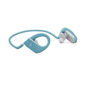 JBL ENDURANCE JUMP- Wireless heaphones, bluetooth sport earphones with microphone, Waterproof, up to 8 hours battery, charging case and quick charge (Teal)