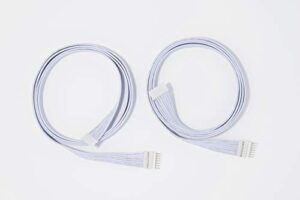 litcessory extension cable for c by ge smart light strips (3.3ft, 2 pack, white)
