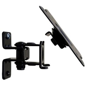 VideoSecu ML411B Adjustable Tilt Swivel Rotation TV Wall Mount Bracket for 19" to 42" LCD LED TV and Monitor (Max 44 lbs, VESA 100/75) Black 1FF