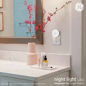 GE LED Ring Night Light, Color Changing Plug-in Night Light Fixture (4 Pack)