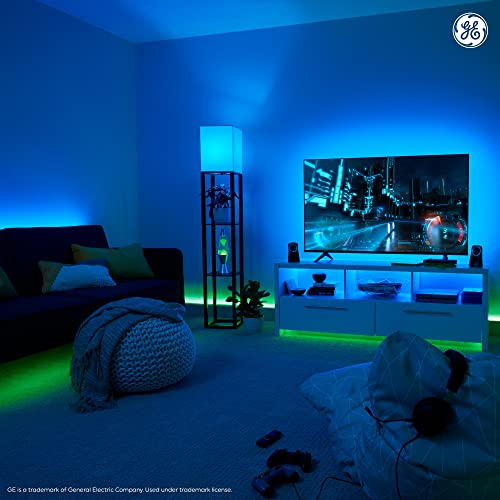 GE LED Tape Light, Indoor Plug-In Strip Light, Color Changing, 10-Feet