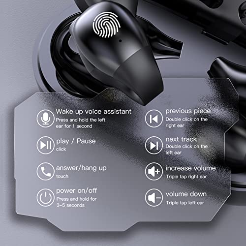 Wireless Ear Clip Bone Conduction Headphones Bluetooth Wireless Clip On Open Ear Headphones Earbuds Earclip Bone Conduction Earbuds Head Set Waterproof Bone Conducting Ear Buds Induction Headphones