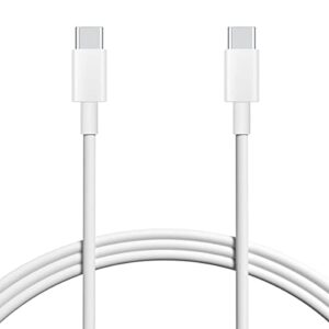 usb-c to usb-c cable 3.3ft type c charging charger cord compatible with samsung galaxy s22/s21/s20 ultra, note 20/10, macbook air, ipad pro, ipad air 4, ipad mini 6