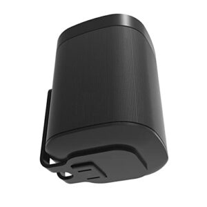 one, one sl & play:1 wall mount bracket, black, compatible with sonos one, one sl & play1 speaker
