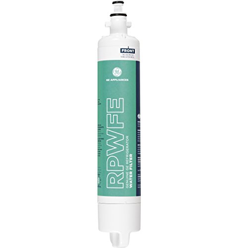 GE RPWFE Refrigerator Water Filter | Certified to Reduce Lead, Sulfur, and 50+ Other Impurities | Replace Every 6 Months for Best Results | Pack of 1