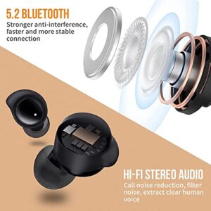 Xiaomi True Wireless Earbuds Redmi Buds 3 Lite, Bluetooth 5.2, in-Ear Headphones with Mic, IP54 Water-Resistance, Sweatproof, True Wireless Earbuds, Global Version - Black, Small