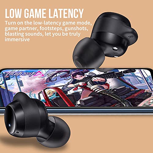 Xiaomi True Wireless Earbuds Redmi Buds 3 Lite, Bluetooth 5.2, in-Ear Headphones with Mic, IP54 Water-Resistance, Sweatproof, True Wireless Earbuds, Global Version - Black, Small