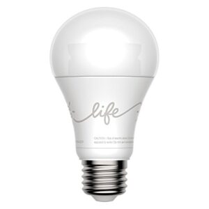 c by ge a19 c-life smart led light bulb, 1-pack