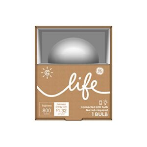 C by GE A19 C-Life Smart LED Light Bulb, 1-Pack