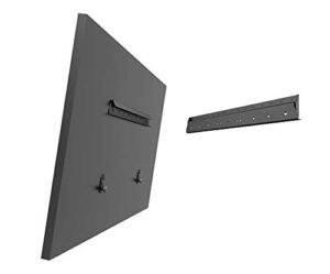 mount plus mp-ns400 no stud tilt tv wall mount | quick studless install with no drill | low profile for 22″ to 55″ tvs up to 70lbs | steel frame securely anchors tv to dry wall (1 pack)