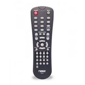 JupiterGear NAXA Original Replacement Remote Control for Naxa NT and NTD Model 12 Volt TVs and TV/DVD Combo Players