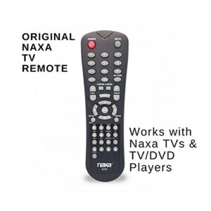 JupiterGear NAXA Original Replacement Remote Control for Naxa NT and NTD Model 12 Volt TVs and TV/DVD Combo Players