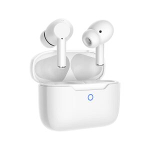 wireless earbuds, bluetooth 5.3 headphones with 4 hd mics, wireless headphones enc noise cancelling earbuds type c ear buds, 30h playtime sports for iphone samsung andoird