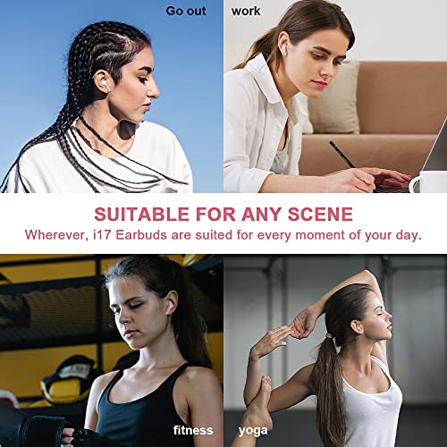 Wireless Earbud, Bluetooth 5.1 Earphones Hi-Fi Stereo Wireless Headphones 32H True Wireless Ear Buds Bluetooth Earbuds Sport IP7 Waterproof Headset In-Ear Headphones with Mic and Type C for Travel Gym