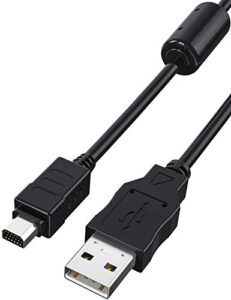 camera usb cable, ancable 5-feet cb-usb5 cb-usb6 cb-usb8 data charger usb cable compatible with olympus cameras usb download cable