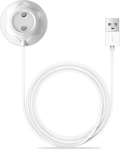 rose toy charger, rose charger, replacement rose toy charger, standing magnetic adapter fast charging usb cable cord replacement base dock station for rose massagers only, 2.5ft