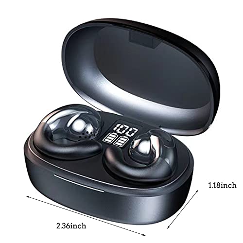 Yeahitch Bluetooth 5.3 Wireless Headphones Bluetooth Headset Open Headphones Finger Control for Sports Open Ear Headset