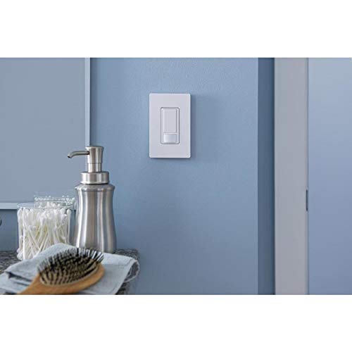 Lutron Maestro Motion Sensor Switch | No Neutral Required, 150W LED, Single Pole | MS-OPS2-WH, White