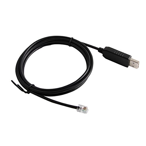 USB to RJ9 Cable for Celestron NexStar Telescope Console Upgrade Cable (Length: 6feet/180cm)