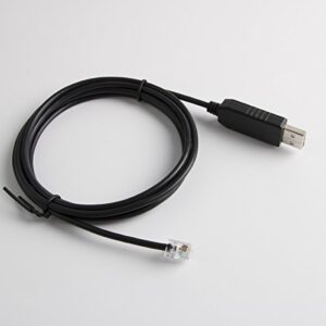 USB to RJ9 Cable for Celestron NexStar Telescope Console Upgrade Cable (Length: 6feet/180cm)