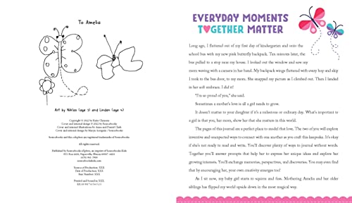 My First Mom and Daughter Journal: An activity book for girls and moms together