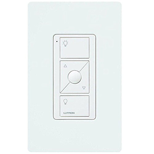 Lutron Caséta Wireless Pico Smart Remote Wall-Mounting Kit | PJ2-WALL-WH-L01 | White