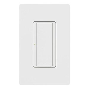 Lutron Maestro Digital Switch, 8A Single Pole/Multi Location, MA-S8AM-WH, White