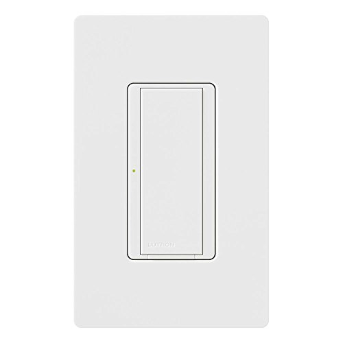 Lutron Maestro Digital Switch, 8A Single Pole/Multi Location, MA-S8AM-WH, White