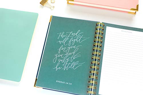 Prayer Journal for Women: An Inspirational Christian Bible Journal, Prayer Notebook & Devotional (Premium Gold Spiral-Bound Hardcover)