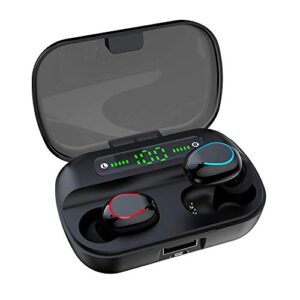 Azpen NVEE Wireless TWS Earbud with 1500mAh Power Bank Charging Case 4 Hrs of Playtime, Over 120 Hrs of Standby and IPX5 Sweat Resistant. Deep Bass and Rich Sound