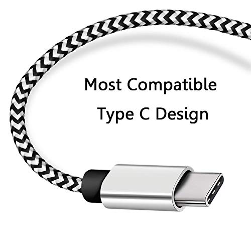 USB C Cable 15ft, Long USB Type C Charging Cable, 15 Feet Fast Charging USB C Charger Cord Compatible for Samsung Galaxy A20 Note 10, S10 Plus S9 S8, Google Pixel 3 XL, LG G8, Moto G6 G7 Z3