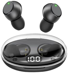 kovon wireless earbuds upgraded 5.3 headphones with led power display charging case ipx7 waterproof ear buds in-ear earphones with microphones for android gaming pc computer laptop tv sport music