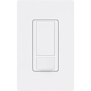 Lutron MS-VPS2-WH Maestro 250 Watt Single Pole Vacancy Sensor Switch, White