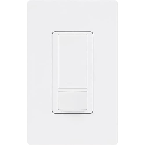 Lutron MS-VPS2-WH Maestro 250 Watt Single Pole Vacancy Sensor Switch, White