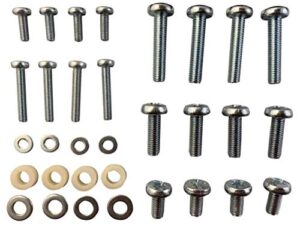 tv mounting screws and washers – fits any tcl tv