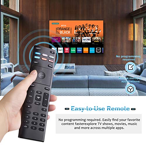 YOSUN XRT136 Universal Remote for Vizio Smart tv Remote, Replacement Remote for All Vizio tv remotes