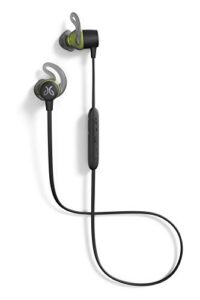 jaybird tarah bluetooth wireless sport headphones for gym training, workouts, fitness and running performance: sweatproof and waterproof – black metallic/flash