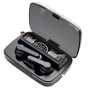 M19 Wireless Earbuds Earphone TWS Touch Headset Headphone LED Digital Display Waterproof Sports Audifonos Airdots 2000mAh Power Bank Microphone & Flashlight Deep Bass Stereo Sound Best Play Time