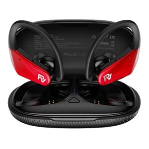 bluetooth headphones true wireless earbuds with charging case ipx10 waterproof stereo sound earphones built-in mic in-ear headsets deep bass for sport running, fast pair