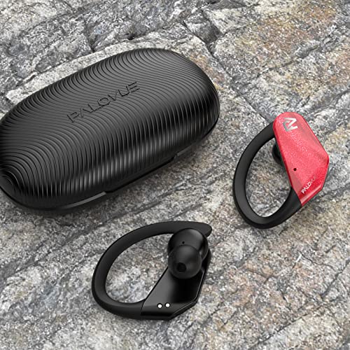 Bluetooth Headphones True Wireless Earbuds with Charging Case IPX10 Waterproof Stereo Sound Earphones Built-in Mic in-Ear Headsets Deep Bass for Sport Running, Fast Pair