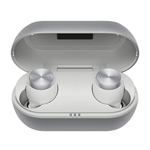 Technics True Wireless Earbuds | Bluetooth Earbuds | Dual Hybrid Technology, Hi-Fi Sound, Compact Design | Alexa Compatible |(EAH-AZ70W-S), Silver (Discontinued by Manufacturer)