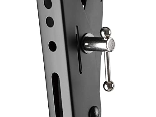 Monoprice Low Profile Extra Wide Tilt TV Wall Mount Bracket for LED TVs 43in to 90in, Max Weight 154 lbs, VESA Patterns up to 800x400, Fits Curved Screens - Commercial Series