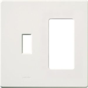 Lutron FG-2-TD-WH Electrical Distribution Wall Plate White