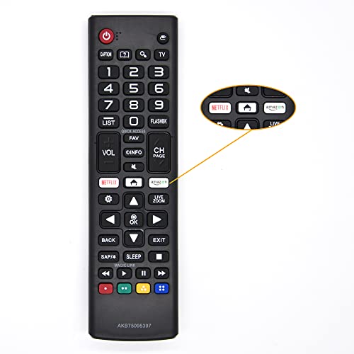 Universal Remote Control for LG Smart TV Remote Control Compatible with All LG Smart TV LCD LED 3D AKB75375604 AKB75095307 AKB75675304 AKB74915305