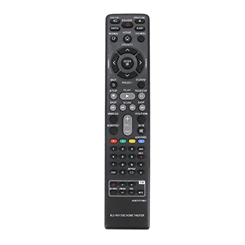 AKB73775801 Replace Remote Control fit for LG Blu-Ray Home Theater System BH4030S BH4530T BH5540T BH6540T LHB655 S43S1-W S54T1-S S63T1-W S64H1-W