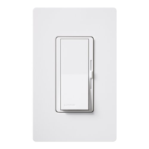 Lutron MAIN-11291, White DVLV-600P-WH LIGHTING DIMMER, Single Gang