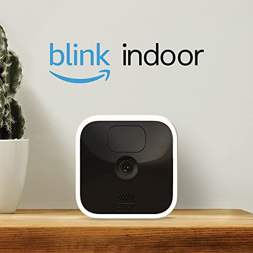 Blink Indoor (3rd Gen) – wireless, HD security camera with two-year battery life, motion detection, and two-way audio – 3 camera system