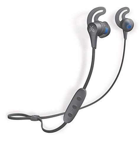 Jaybird X4 Wireless Bluetooth Headphones for Sport, Fitness and Running, Compatible with iOS and Android Smartphones: Sweatproof and Waterproof - Storm Metallic/Glacier (Renewed)