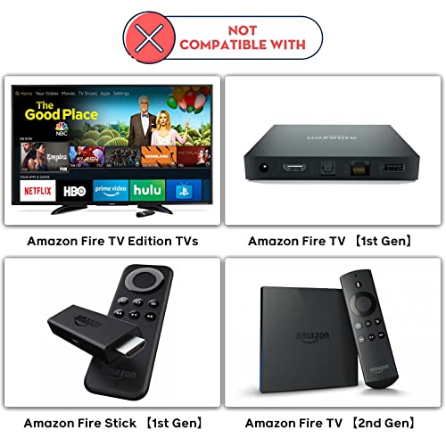 L5B83H Replacement Voice Remote Control fit for Fire TV Stick(Lite,2nd Gen,3rd Gen,4K),Fire TV Cube(1st and 2nd Gen)