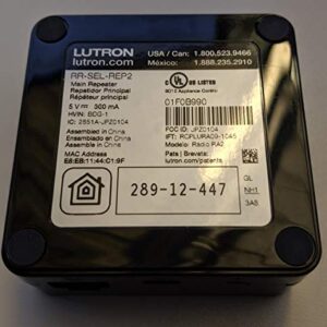 Lutron RR-SEL-REP2-BL Standard Switches Electrical Distribution Product